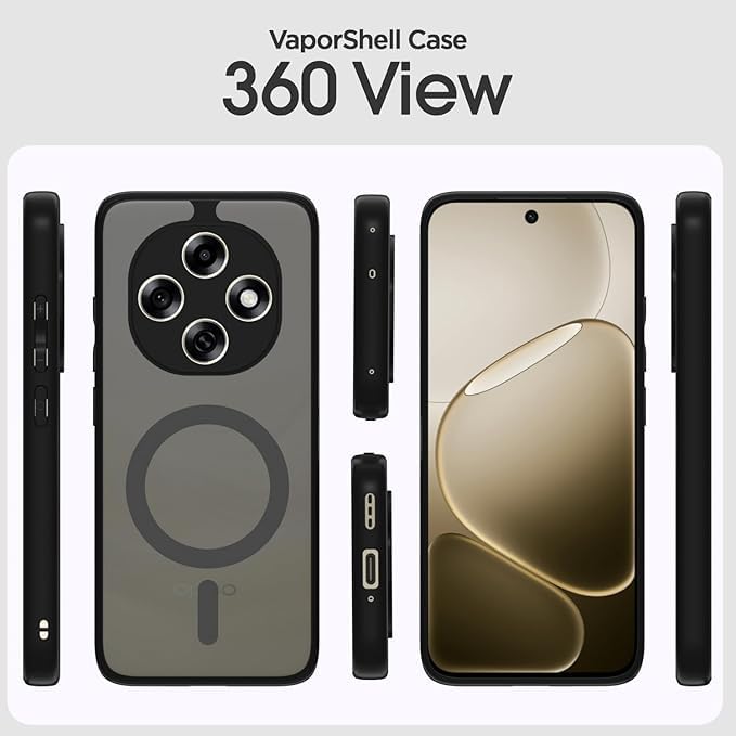 Image of Shockproof Mobile Back Cover for Oppo F31 Pro Plus 5G | 360 Degree Protection | Protective Design | Translucent Back Case Cover (Oppo F31 Pro Plus)