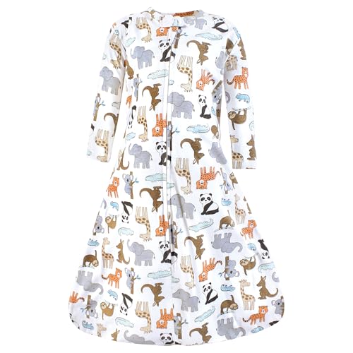 Image of Hudson Baby Unisex Baby Long Sleeve Cotton Jersey Sleeping Bag