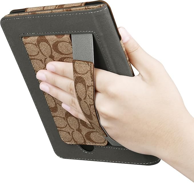 Custodia per Kindle Paperwhite da 7"/6" (12a/11a generazione-2024/2021) e Kindle Colorsoft Signature Edition, custodia sottile in PU con accensione e spegnimento automatico per Kindle Paperwhite 2024