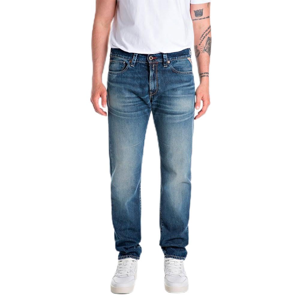 Replay Herren Jeans Neaal Cotton