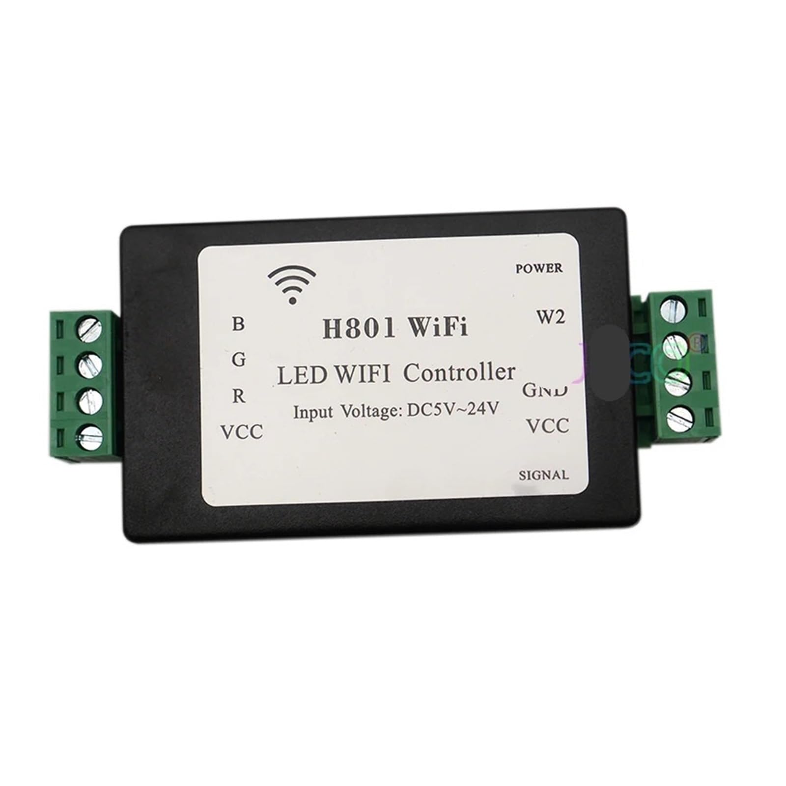 Controlador H801 RGBW de 5-24 V CC para ambientar salas de cine en casa
