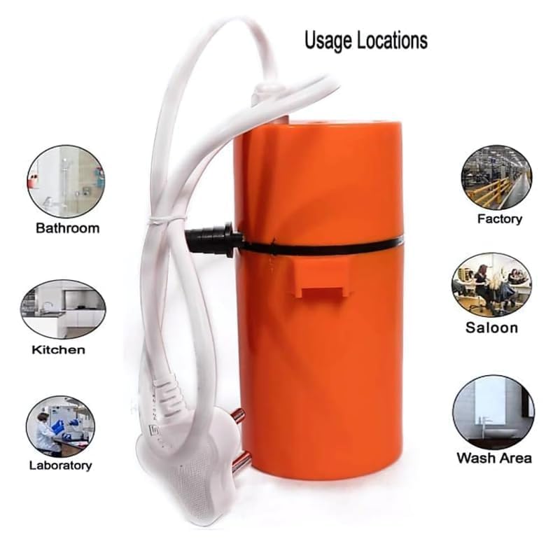 Image of TEKCOOL Geyser Water Heater ๐๐๐๐๐๐๐ ๐๐๐๐ ๐๐ ๐๐๐๐๐ ๐๐๐๐๐๐๐๐ Auto Cut Off Portable Instant Water Heater /Geyser for Kitchen, Bathroom, Office, Restaurant, Saloon & Parlor