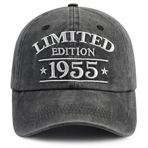 XacaYuerp Limited Edition 1950 1951 1952 1953 1954 1955 1956 1957 1957 1959 Hat, Funny Embroidered Baseball Cap for Women Men