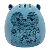 Squishmallows Original 8-Inch Brunhilda The Blue Tonal Squirrel - Official Jazwares Plush - Collectible Soft & Squishy Cider Stuffed Animal Toy - Add to Your Squad - Gift for Kids, Girls & Boy