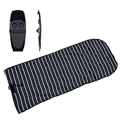 CUTICATE 4.5ft Kneeboard Surfboard Sock Cover, Stretch and Super-Light Surf Board Bags Protection Case for Protect Your Boards, Travelling Thruster Carry Pouch - Thumbnail 7
