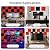TDHLYJHF 52 Pack Acoustic Foam Panels,1" x 12" x 12" Acoustic Wedge Studio Foam Sound Absorption Wall Panels (BLACK/RED)
