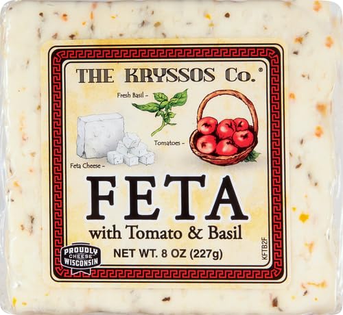 Kryssos Traditional Feta Cheese With Tomato And Basil thumb #1