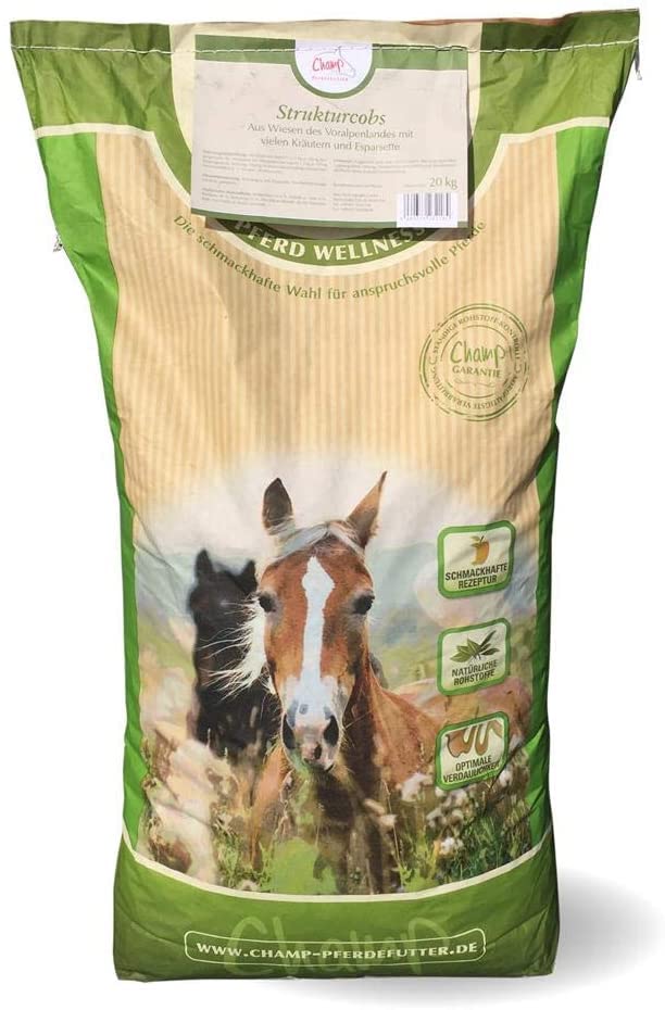 Champ Strukturcobs Heucobs mit Esparsette, 20 Kg