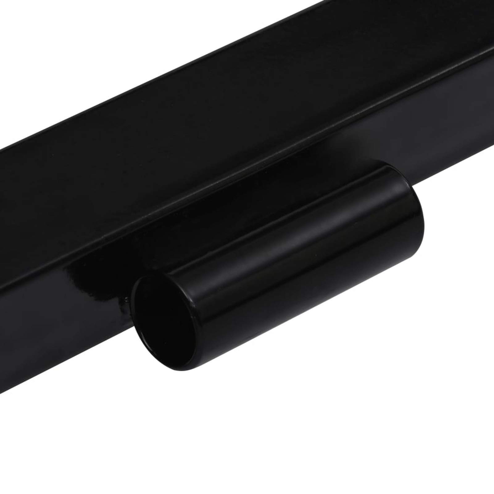 LAPOOH Schneepflugadapter für Rasentraktor Schwarz, Adapter für Schneeschild für Rasentraktor, Schneepflugadapter für Rasenmäher Mäher Schneeschild