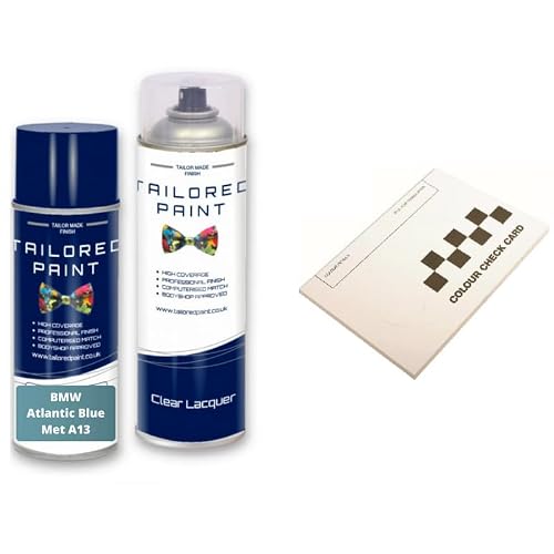 Tailored Paint Bmw Atlantic Blue Met A13 8 For Bmw Atlantic Blue Met A13 Aerosol Spray Paint Rattle Can (Aerosol Paint + Lacquer)