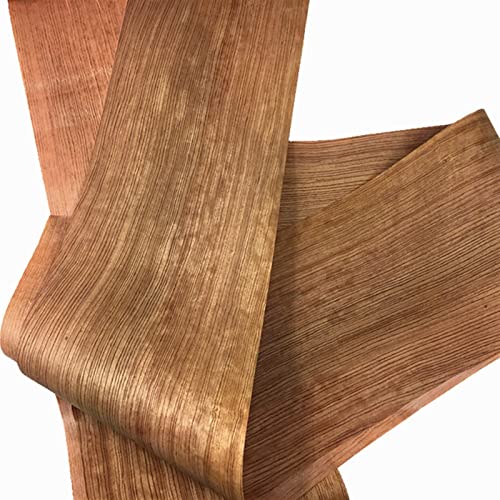 1roll natuurlijke rechte graan massief hout fineer meubels houten werk decoratieve fineer handgemaakte panel renovatie… - Image 3