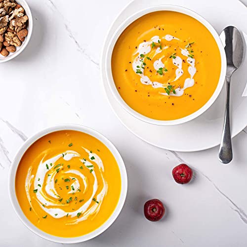 Leazul Ceramic Soup Bowls Cereal Bowl, 22 Ounce Bowls Set Chip Resistant Dishwasher & Microwave Safe Porcelain Bowls For Kitchen Terrazzo Marble Bowls For Cereal Soup Rice Pasta Salad Oatmeal Set Of 4 #TOP5