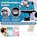 40X-1000X Binocular Microscope for Adults with Microscope Slides Phone Holder and Specimen Preparation Kits, Compound Binocular Microscopes for Home Educational/Hobby Use