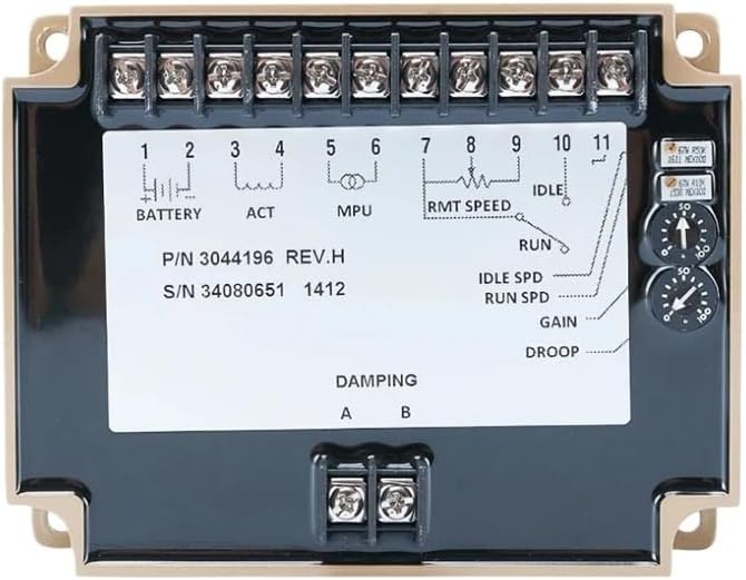 3044196 Generator Control Unit Engine Speed Controller Governor