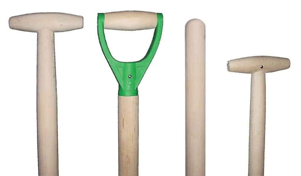 LUX-TOOLS Manico per pala in legno di faggio 1,3 m