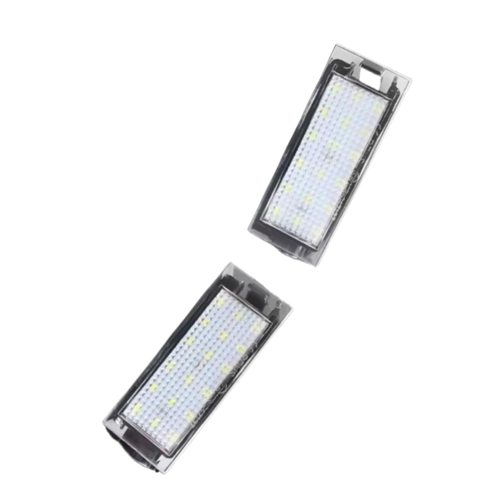 Piloto de matricula LED para Renault Kadjar y Laguna 3 con luz blanca homologada pack de 2 6