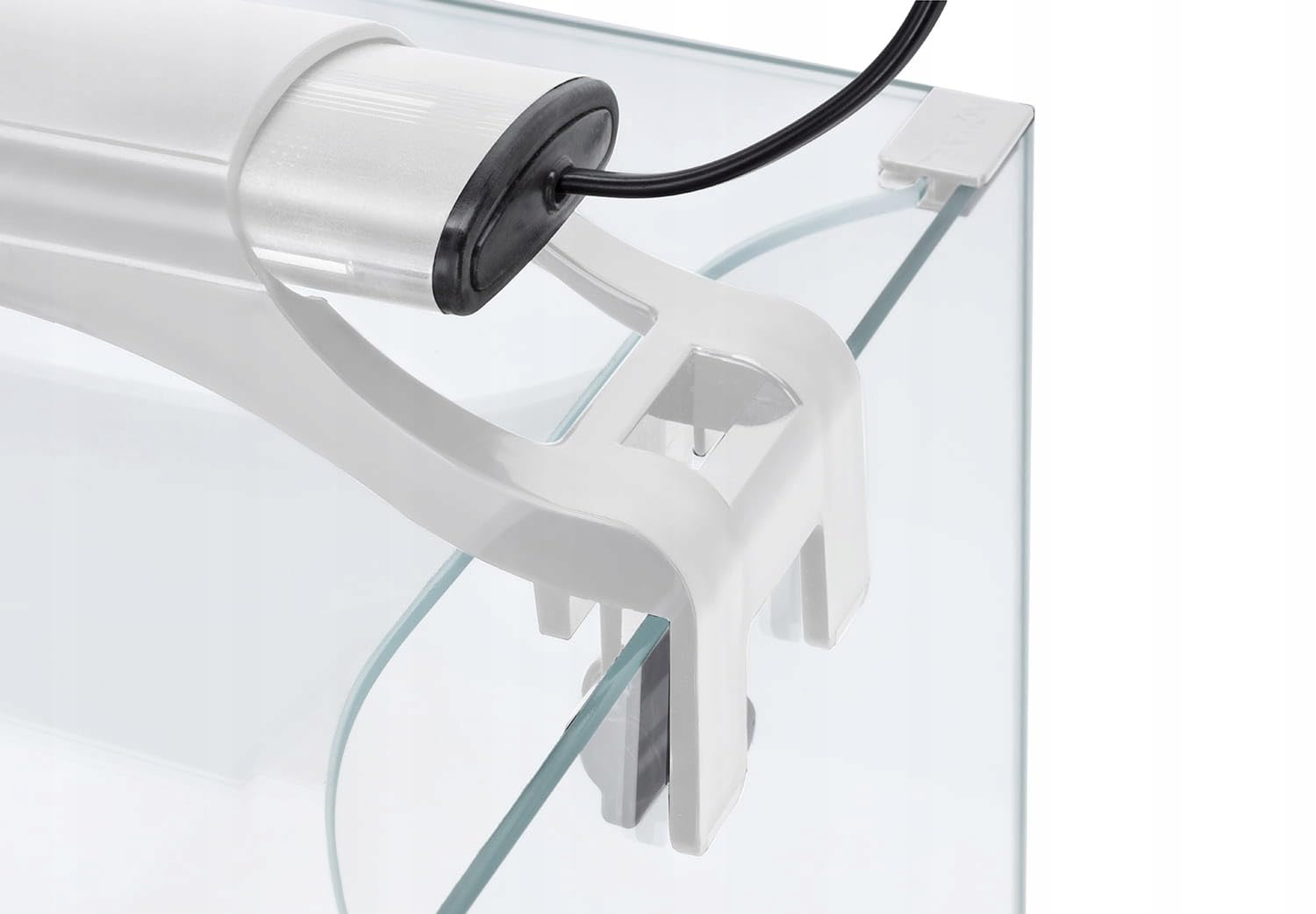 AQUAEL OptiBent - Juego de Acuario con Accesorios, 20 cm, Color Blanco, 25 x 25 x 30 x 19 l, de Cristal Extra Claro