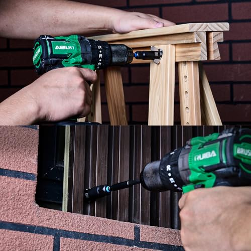 Image of toolant 3PCS Wing Nut Driver Set, Includes Two 1 /2 inch Sockets and One 1 /4 inch Hex Extension, CR-V Driver for Wing Nuts, Eye Bolts & Hook Screws, Hurricane Shutters Ready, Anti-Rust