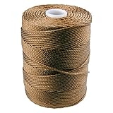 C-LON Bead Cord, Bronze - 0.5mm, 92 Yard Spool