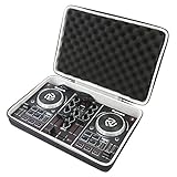 khanka Hard Travel Case Replacement for Hercules DJ 200 / Numark Party Mix Portable USB Controller