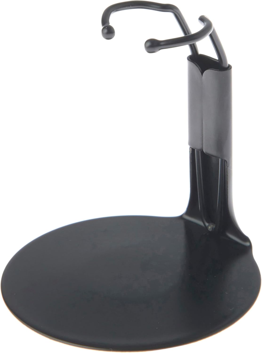 Plymor DSP-20B Black Adjustable Action Figure Stand, fits 3.75 and 4 inch Action Figures, Waist is 0.75" - 1" Wide, 2.5" - 3" Around, Pack of 12