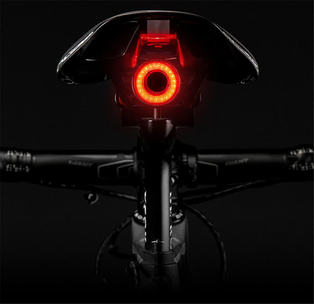 YONGYAO Smart Auto Brake Sensing Bike Rear Light IPx6 Waterproof LED Luce per Bicicletta USB Ricarica fanale Posteriore Accessori Bici-#10