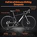 SAVADECK Carbon Gravel Road Bike,T800 Carbon Gravel Dis Brake Bicycle with Professional Adventure Shimano GRX400 20 Speed Groupset and Extra Wide Tires 700CX40C for Various Road.(Black 51cm)