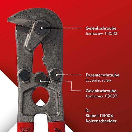 Stubai 115024 Spare Head for Mesh Cutter Black, 900 mm, medium - Image 2