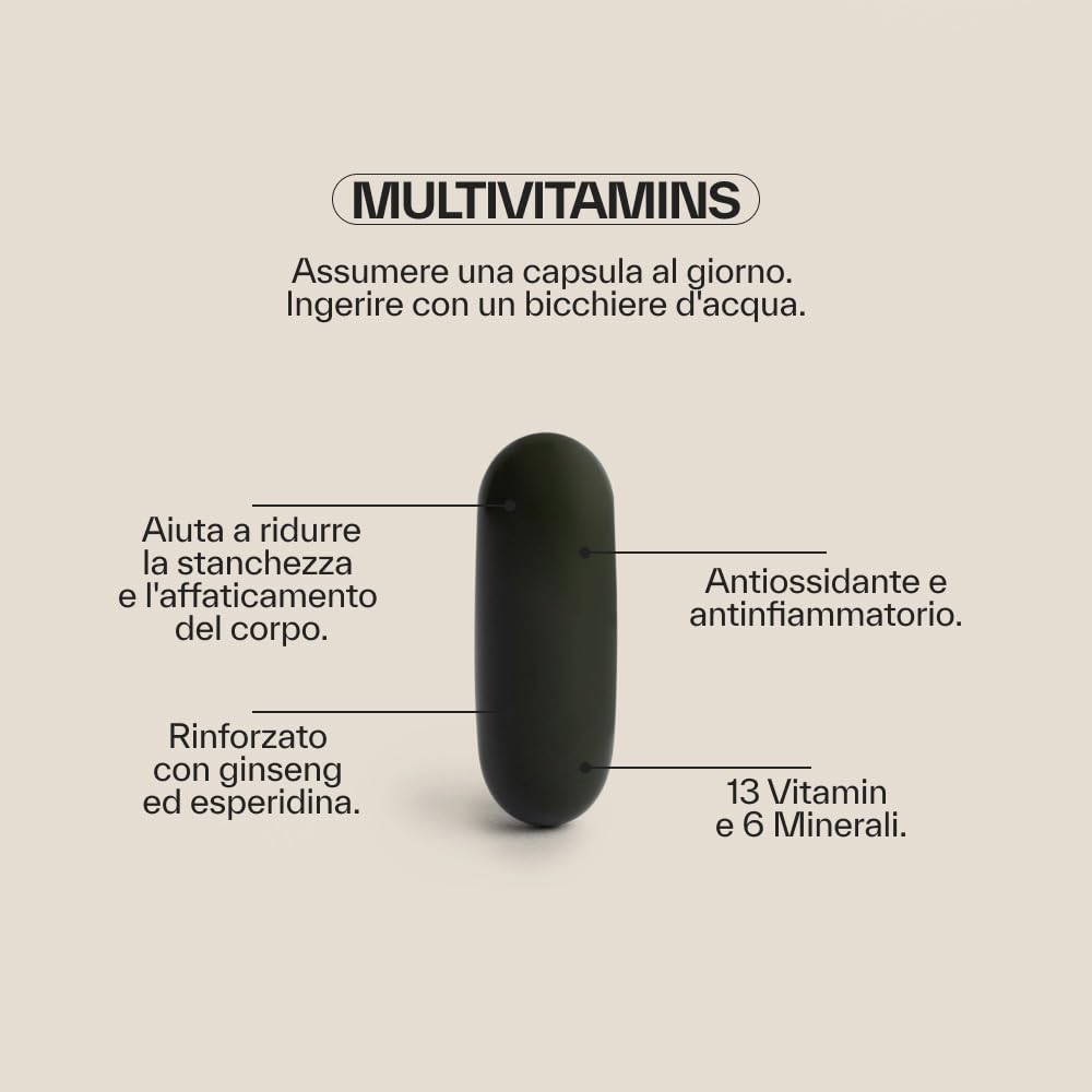 NDL Pro-Health Magnesio completo + Omega 3 + Multivitamins | Integratore per il funzionamento del sistema nervoso, per la Salute di Cuore, Cervello, Vista e Articolazioni | By Rafa Nadal