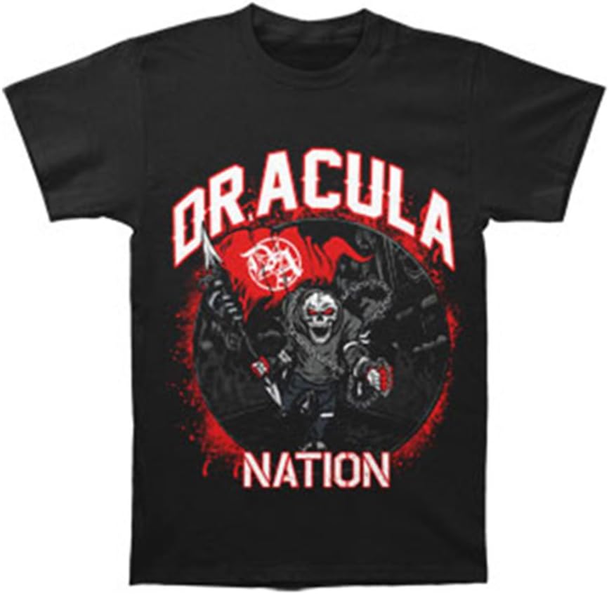 Dr. Acula Men's Nation T-Shirt Medium Black