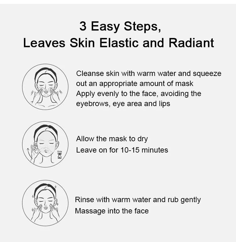 Miniatura 7 de Máscara de oro despegable, máscara de oro 98.4, máscara de lámina dorada, máscara antiarrugas, Beilingmei, Gold Leaf Energy limpieza profunda de los