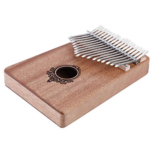 Dilwe Pouce Piano, 17 Touches Kalimba en Acajou avec Marteau Tuning, échelle Autocollant, Chiffon de Nettoyage, Sac… - Les Beatles, Paul McCartney, John Lennon, RIngo Starr, George Harrison Dilwe Pouce Piano, 17 Touches Kalimba en Acajou avec Marteau Tuning, échelle Autocollant, Chiffon de Nettoyage, Sac… – Image 5