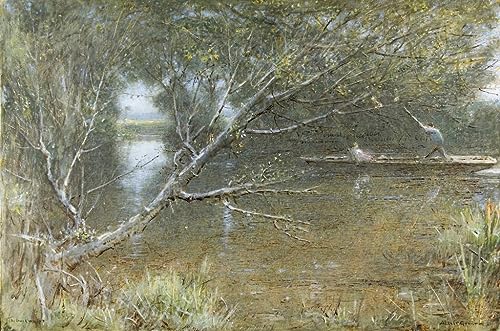 Toile Murale Abstraite Albert Goodwin pour créer une ambiance artistique dans votre salon 60x90