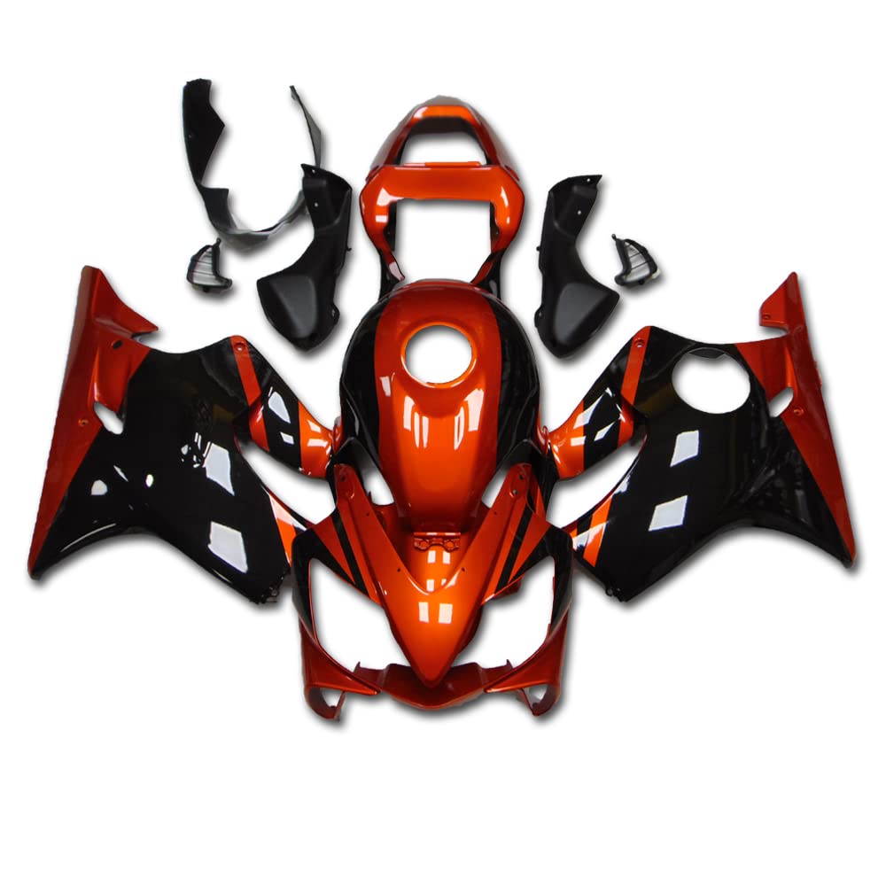 HONDA cbr400fBEET 外装セット ブラック オレンジ Amazon.com: US STOCK Orange Black Fairing Fit for HONDA 2001 2002