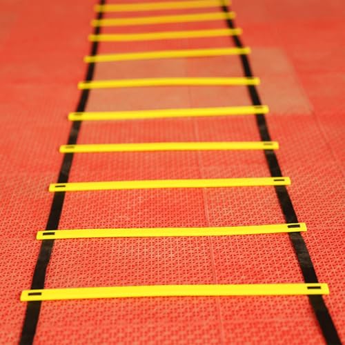 Échelle d'agilité du football, échelle d'agilité, équipement d'échelle d'entraînement d'agilité, échelle d'agilité Échelle Agility Training Footwer Footwerd Speed Ladder Sports Ladder Fonction de – Image 5
