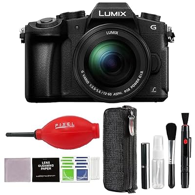 Panasonic Lumix G85 Mirrorless Camera with 12-60mm Lens and Pixel Advance Accessories Bundle | DMC-G85MK | panasonic lumix g85