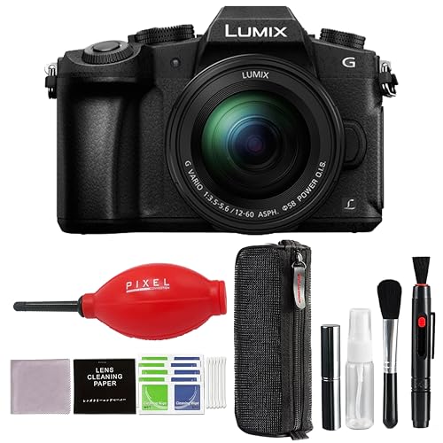 Panasonic Lumix G85 Mirrorless Camera with 12-60mm Lens and Pixel Advance Accessories Bundle | DMC-G85MK | panasonic lumix g85