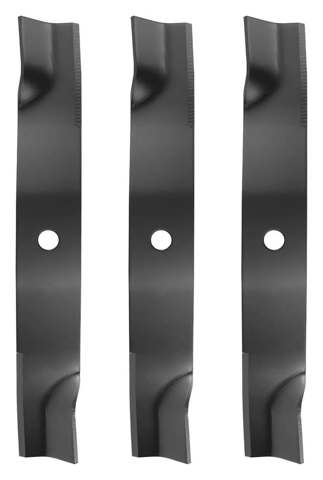 Paquete De 3 Cuchillas for Cortacésped, Cuchillas De Repuesto De Elevación Alta De 60 Pulgadas Compatibles Con John Deere TCU15881, M128485, M131958, M144196, M163983