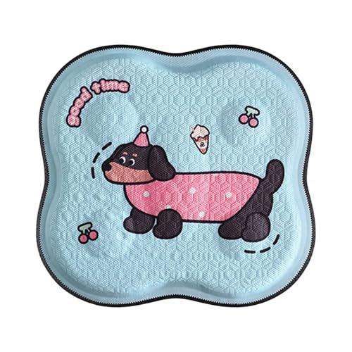 Coussin de siège en gel mignon absorbe points pression motif chien