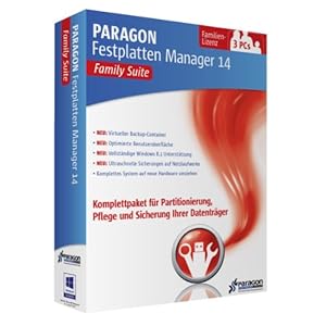 Paragon Festplatten Manager 14 Family Suite