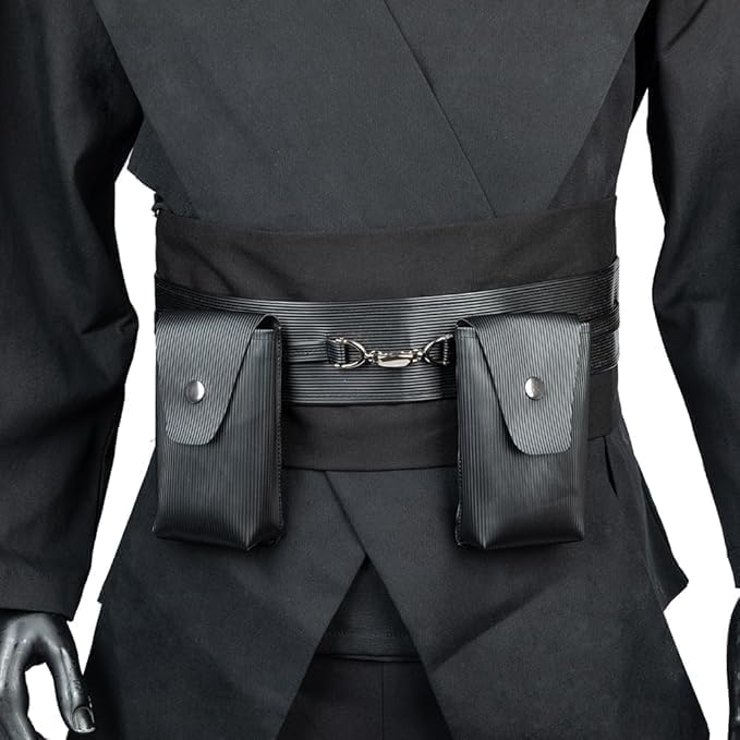 Tunic Costume Adult Men Tunic Robe Cosplay Halloween Costume Hooded Uniform Full Set Cloak Outfit - Image 6