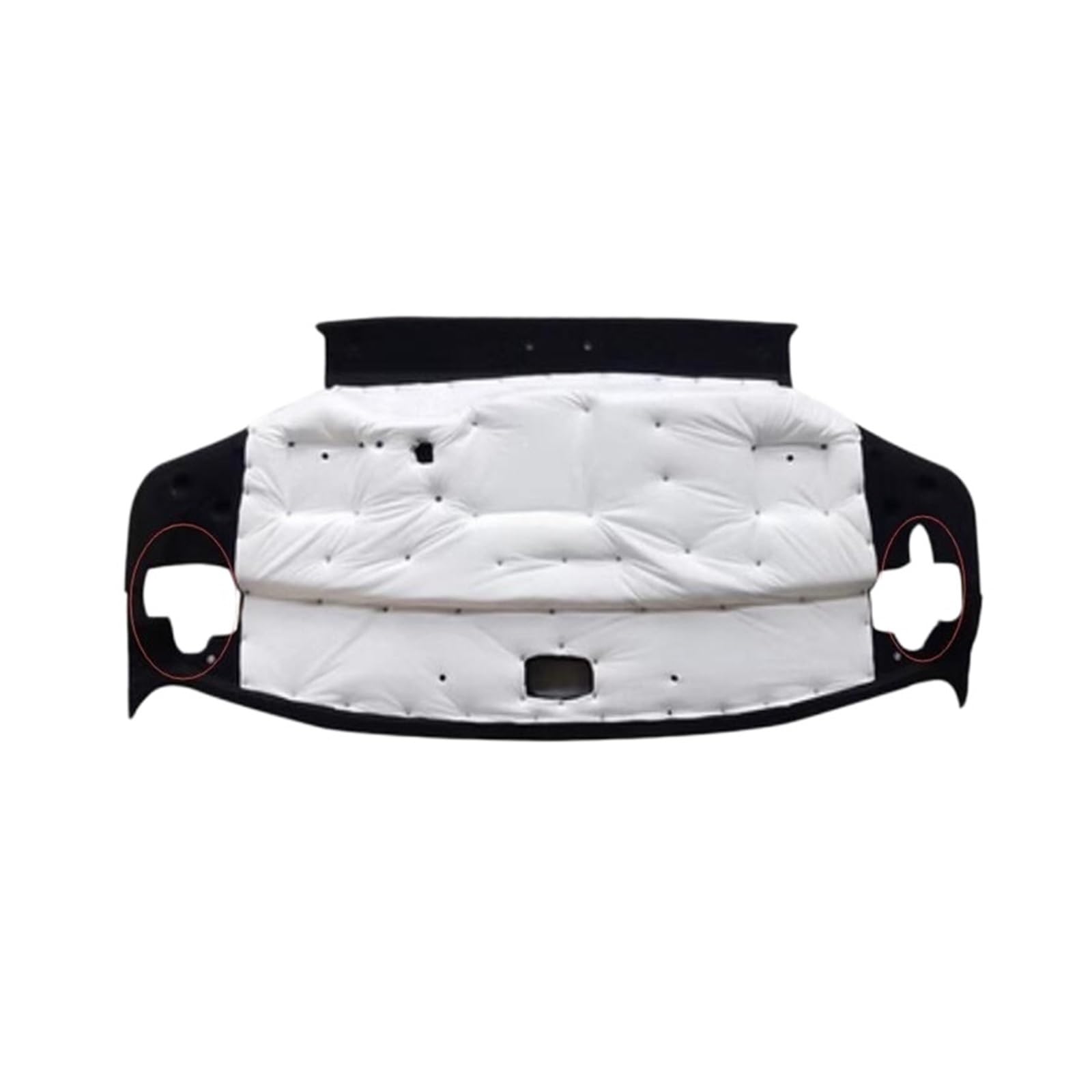 Lycheu Style D Front Hood Engine Firewall For Civic 10Th And 11Th 2016-2023 Trunk Soundproofing Cotton Top Insulation And Shock-Absorbing Cotton Of The Trunk