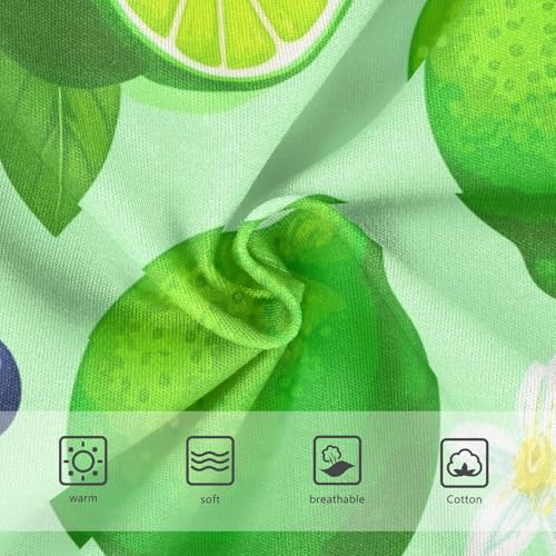 Green Lemon Limes Blueberry Fruits Girls Underwear Toddler 2t Cotton Little Girl Panties Fancy Briefs Kids Undies3