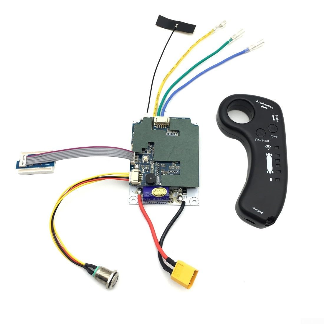 Controlador Scooter Eléctrico 24V/36V Hub Motor Sin Escobillas
