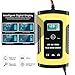 Cargador de Batería, URAQT 6A 12V Mantenimiento Automático e Inteligente con Múltiples...
