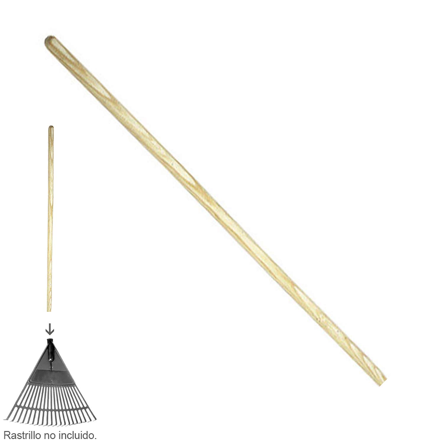Manche de rechange en bois pour râteau cylindrique Wolfpack 1150mm
