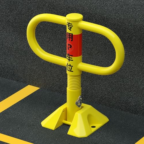 Barriera di parcheggio per auto, pieghevole, con strisce riflettenti, per area traffico e garage