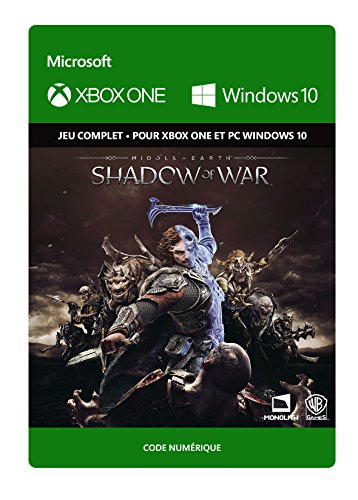 Shadow of War Xbox One Windows 10 code téléchargement jeu vidéo RPG