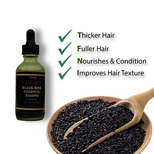 IPPY RIZ NOIR POWERFUL CROISSANCE routine cheveux longs