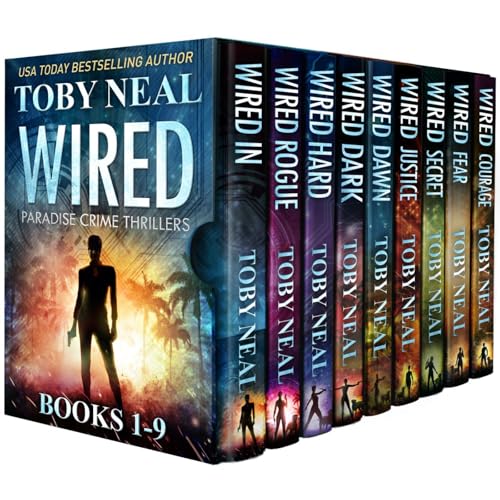 Paradise Crime Thrillers Box Set Books 1-9 Audiolibro Por Toby Neal arte de portada